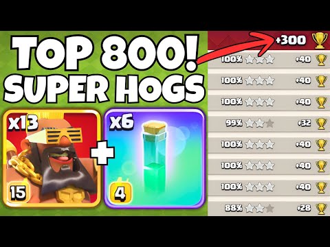 DOMINATING at the Top of Legends with OP Super Hog Army!