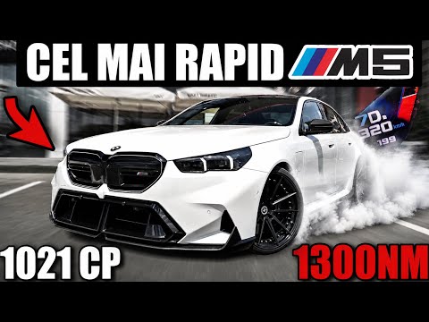 BMW M5 G90 ( 1021 CP ) - CEL MAI RAPID M5 din ROMANIA
