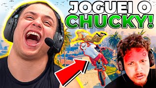 CHUCKY VAI COLOCAR a CIDADE TODA ATRÁS do PAULINHO o LOKO no GTA RP!😂 (Modder clips)