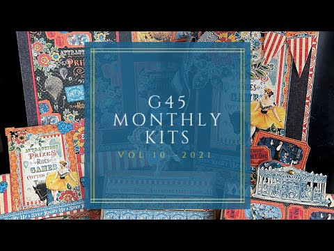 Graphic 45 Monthly Kits Vol 10 - 2021