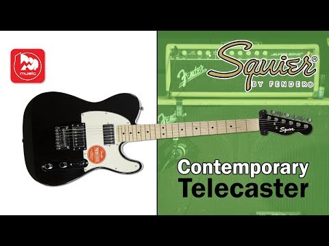 Обзор электрогитары Fender Squier Contemporary Telecaster HH