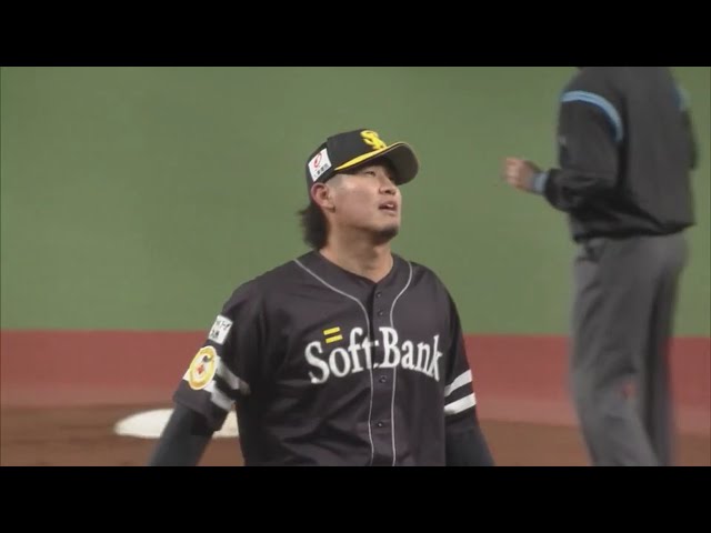 【6回裏】プロ初勝利へ!! ホークス・杉山 3回2/3を1失点にまとめる力投を見せる!! 2020/10/7 L-H