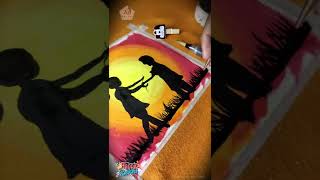 Happy Raksha Bandhan ❤ // Special Watercolour Painting🎨 // SONIARTS #shorts #ytshorts #youtubeshorts