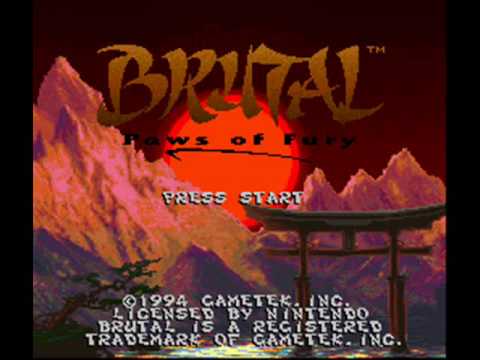 Brutal : Paws of Fury Super Nintendo