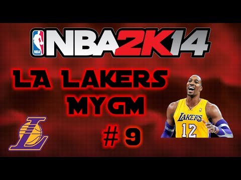 NBA 2K14 LA Lakers Next Gen MyGM Episode 9: Dwight Visits LA!