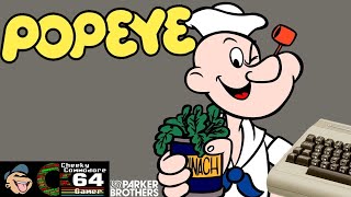 POPEYE – Commodore 64 (1984) | Parker Brothers’ Classic Arcade Platformer