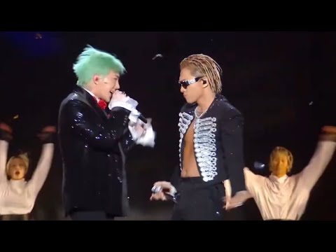 G Dragon x Taeyang (Eyes Nose Lips, Power, Home Sweet Home, GOOD BOY) - LE GALA PIÈCES JAUNES 2025