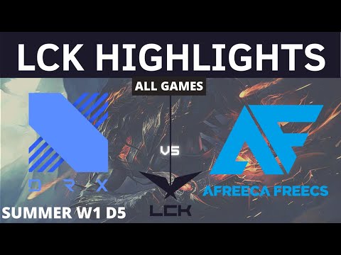 DRX vs. AF | All Games HIGHLIGHTS - Week 1 Day 5 | LCK Summer Split 2021 | DRAGONX VS AFREECA FREECS