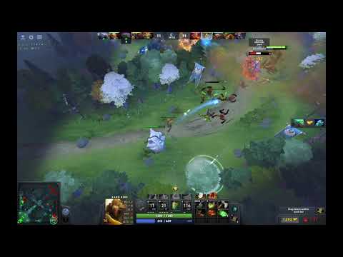 Sand King having fun with Witch Doctor- DOTA 2