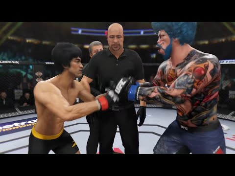 Bruce Lee vs. Bushmen - EA Sports UFC 3