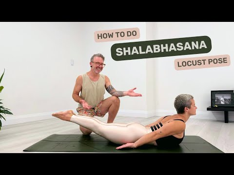 How to do Shalabhasana | Locust Pose in Ashtanga Yoga