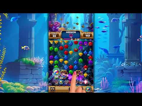 Jewel of Deep Sea - Pop & Blast Match 3 Puzzle Game (V16_Di_15s_bg) #games #gameplay #puzzle #game