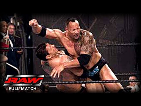 WWE | THE ROCK VS BATISTA | (FIRST AND LAST TIME EVER)