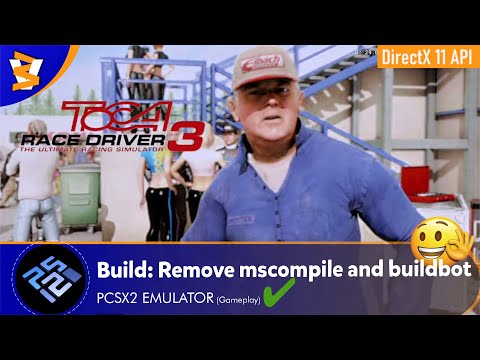 PCSX2 QT-64bit 1.7.3659 - TOCA Race Driver 3 (Dx11/Reshade)
