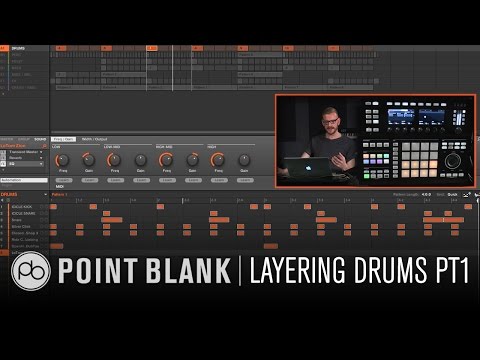 Maschine Tutorials w/ Icicle (Shogun Audio): Part 1 - Layering Drums