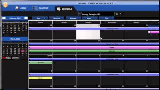 Venus 1500 Version 4: How to Print a Schedule