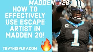 Madden 20 Escape Artist Tip With Madden All Stars!