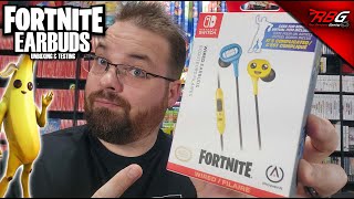 PowerA Fortnite Earbuds for Nintendo Switch - Unboxing & Testing
