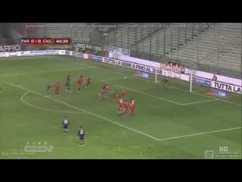 Gabriel Paletta Fantastic Goal Parma vs Cagliari 1 0 HD 2015