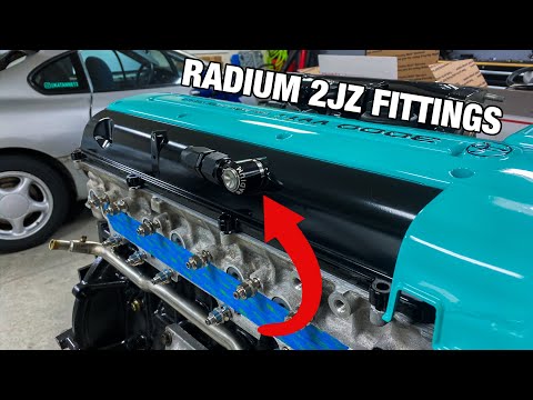 How to Install Radium Engineering Press In AN Fittings