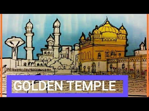 Paragraph/lines/Essay on "Golden Temple." Let's Learn English and Paragraphs. Video