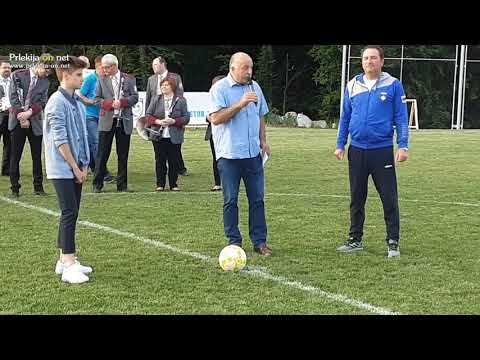 Uradna predaja nogometnega igrišča pri Sv. Juriju ob Ščavnici