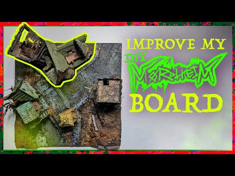 Revamping This Mordheim Board! | DIY Epic Scratch Built Terrain and Board Upgrade!
