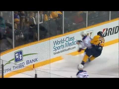 Patric Hornqvist hammers Jeff Petry [HD]