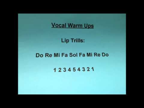 Lip Trill Vocal Warm Up