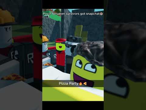 If roblox forsaken survivors had snapchat💀