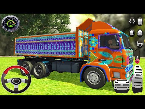 Real Indian Cargo Truck Simulator - Android Gameplay #2