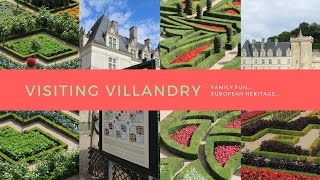 LifeinourVan visit Chateau de Villandry