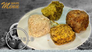Starfield's "Christmas Chunks" GAMING COOKING - Main Menu