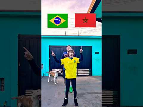 BRASIL Vs MARROCOS #shorts #summerofgoals