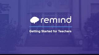 Getting Started for Teachers
