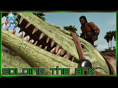 Taming and Breeding the Best Underwater Tame in Ark! Soloing the Ark S2E34