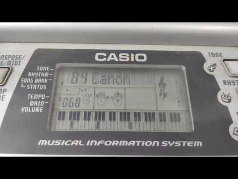 84 - Canon (Pachelbel) [Casio CTK 496 Song Bank Archive]