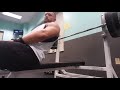 Close grip bench press 265 x 10