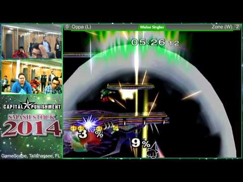 Smash Stock 2014 - Oppa (Peach) vs Zone (Fox) - Grand Finals - SSBM