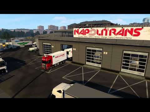 ETS2 - Scania R480- Napolitrans -Milan(IT) to Sumeg(HU)