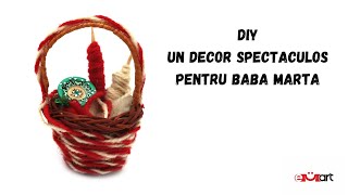 DIY Un decor spectaculos pentru Baba Marta 