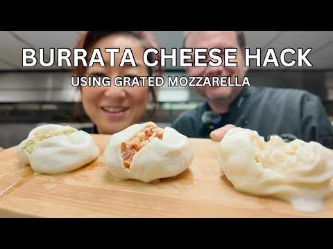 This instant burrata hack recipe will blow your mind