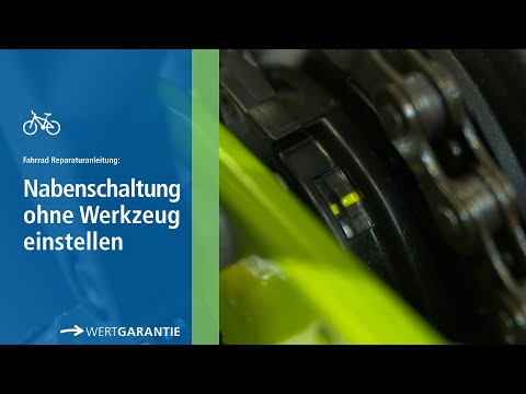 Nabenschaltung einstellen - schnell erledigt!