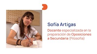 Graduada en Filosofía: Sofía Artigas | Área de Educación MasterD
