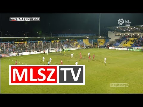 Busai Attila gólja a DVTK - DVSC mérkőzésen