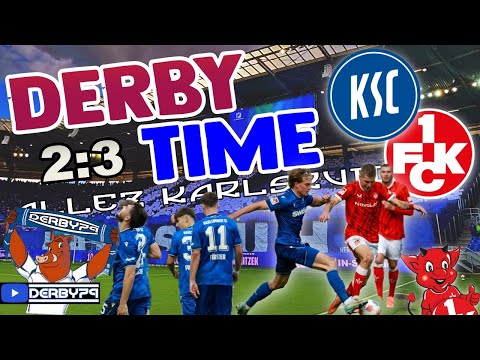 ⚽️KARLSRUHER SC 🆚 1.FC KAISERSLAUTERN🔥DERBY | STADIUM VLOG
