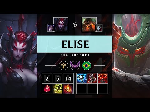 Elise Support vs Nautilus - BR Master Patch 25.14