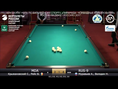 CM2017 (Крыжановский С., Рейс В.)  MDA - RUS-9 (Муравьев А., Володин Н.)