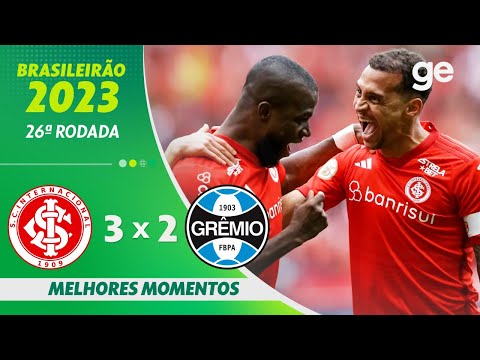 Gols e lances de Internacional x Grêmio