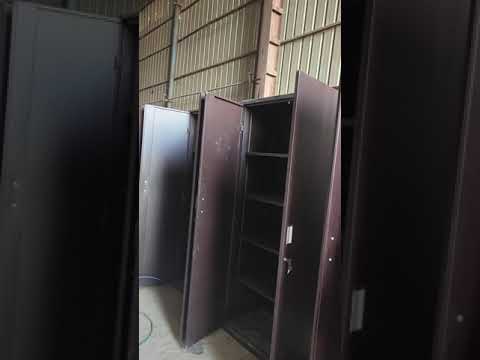 Mild steel no. of shelves: 5 shelves office locker almirah